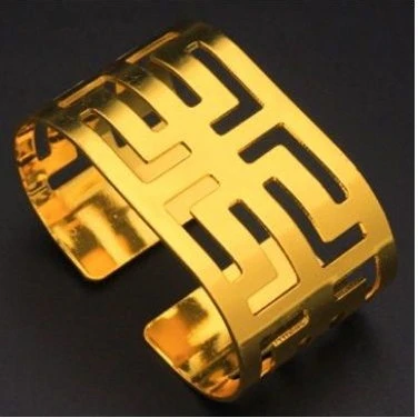 Набор колец для салфеток 6шт Олимпия  5,53см, золото_2