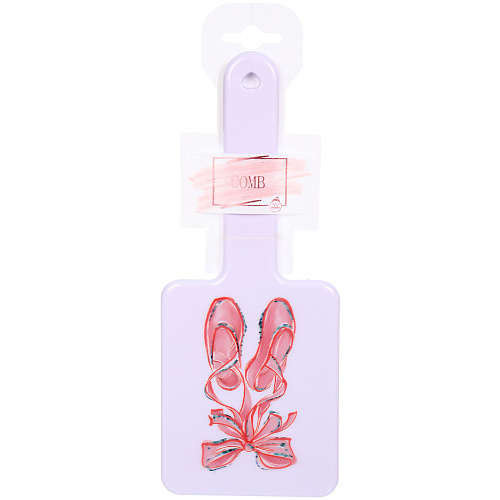 Расческа массажная компактная МАЛЬТА, микс 4 дизайна, 229см (PVC подвес)_9