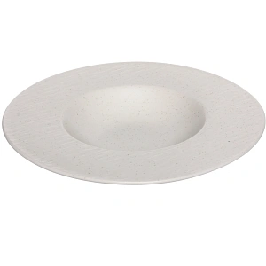 Тарелка керамическая для пасты "Perfetto" 25см, бежевая