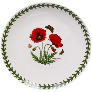 Тарелка керамическая "Цветочная грация" 20см, маки