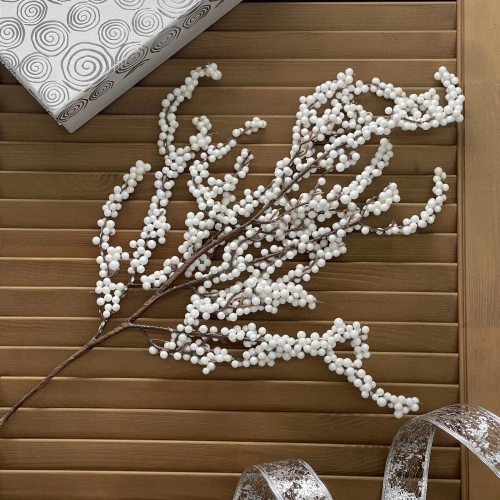 Ветка декоративная "Снегопад" 70 см