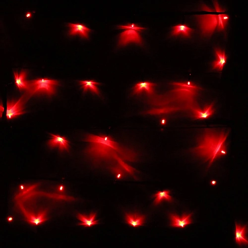 Гирлянда для дома  1,5м 12 ламп LED зелёный пров Красный_9