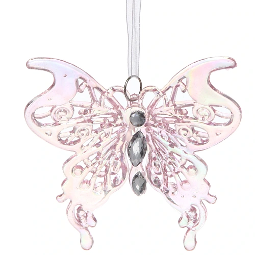 Подвеска Волшебная бабочка 1011 см, Розовый_2