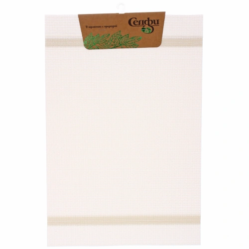 Салфетка на стол 30*45см &quot;Ромоло&quot; плетеная, молочная 