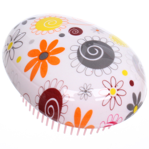 Расческа массжная компактная "МАРМЕЛАД", 8*6.5см (коробка PVS)
