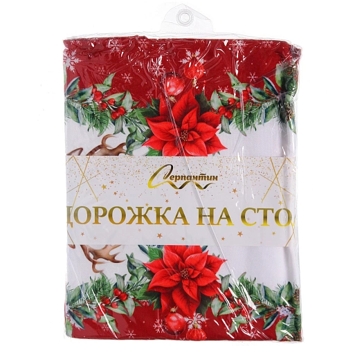 Дорожка на стол 40174 см Олень_9