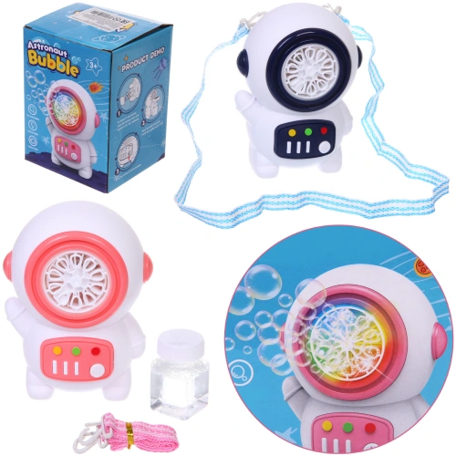 Мыльные пузыри "Spaceman", генератор, 14 см, 40 мл, на батарейках (АА 4 шт, в компл не входят)