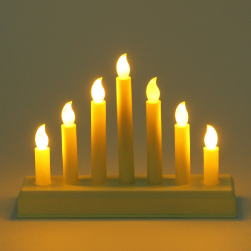 Сувенир с подсветкой "Вечер при свечах" 7,5*13,5см