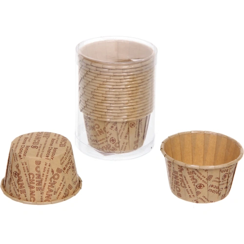 Форма для выпечки в наборе 20шт "Сupcake" 5*4см надписи