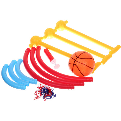 Набор игровой для бассейна ZG270-289 кольцо 45,545,535,5 см, мяч 12 см, насос_10