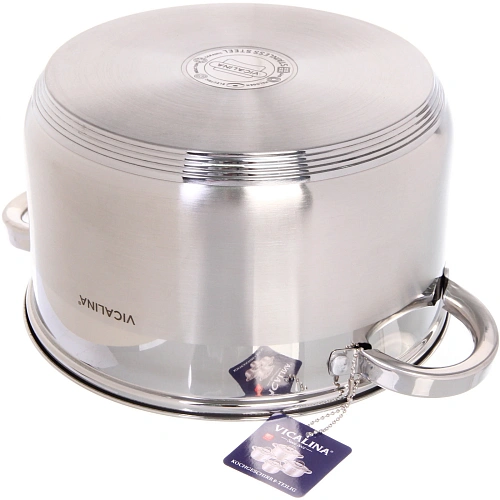 Набор посуды из нержавеющей стали VICALINA 4 предмета (4 кастрюли 1,9л, 2,7л, 3,6л, 6,0л) VL-585_7