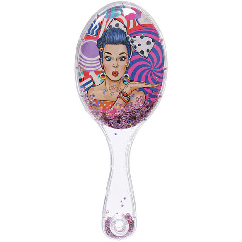 Расческа массажная овальная ЭТНИКА, микс 4 дизайна, 237см (подвес)_9