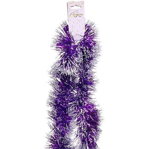 Мишура Восточный шик 2 м 9 см, Фиолетовый_4