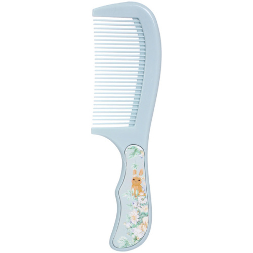 Расческа классическая с ручкой "ФАРЛАО", цвет голубой, 20*5см (блистер ЭФЛОДИ)