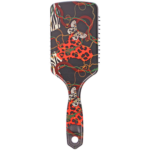 Расческа массажная прямоугольная форма КОЛЛЕКЦИЯ ИМАНИ - КОРТЕО, микс 4 дизайна, 247,5см (PVC упаковка)_3