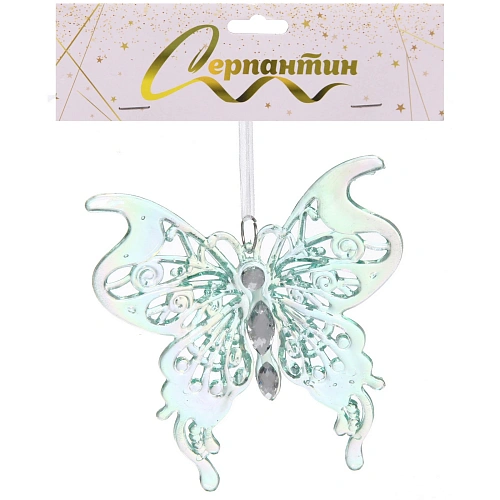 Подвеска Волшебная бабочка 1011 см, Зелёный_4