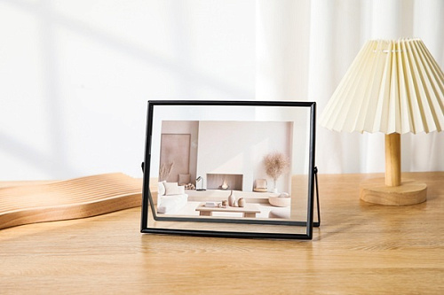 Фоторамка "BLACK STYLE" для фото 12,5*17,5см, горизонтальная