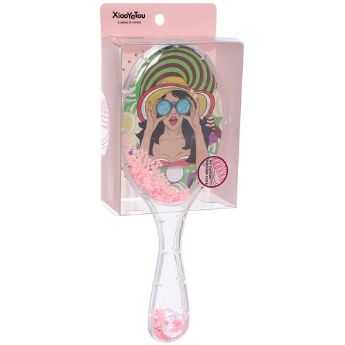 Расческа массажная овальная ЭТНИКА, микс 4 дизайна, 237см (подвес)_7