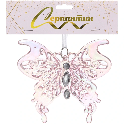 Подвеска Волшебная бабочка 1011 см, Розовый_4