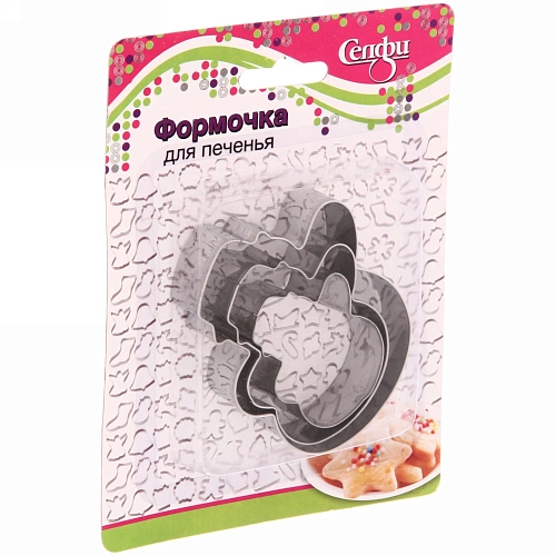 Форма для печенья 3шт Снеговик _3
