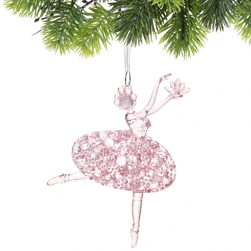 Подвеска Праздничный танец 9,514 см, Розовый_3