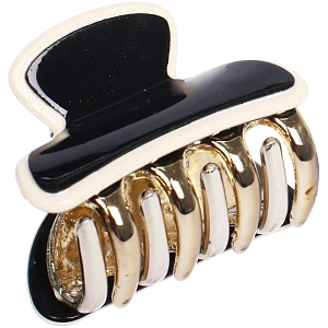 Заколка - краб для волос "AKS-EMPIRE", цвет черный, 4*3см