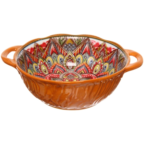Форма керамическая для запекания "Марракеш" оранж 24*19,5*7см