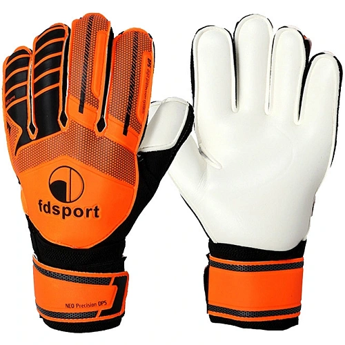Перчатки вратарские FD-879, размер 7, оранжевый-черный_3