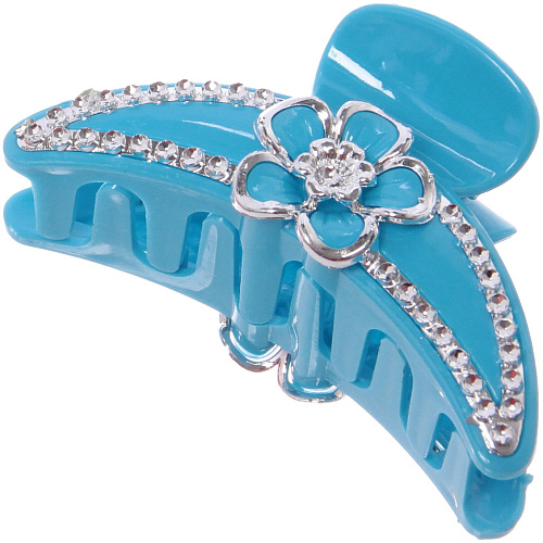 Заколка-краб для волос на блистере Emily Collection - Lili, микс 6 цветов, 7,5см _9