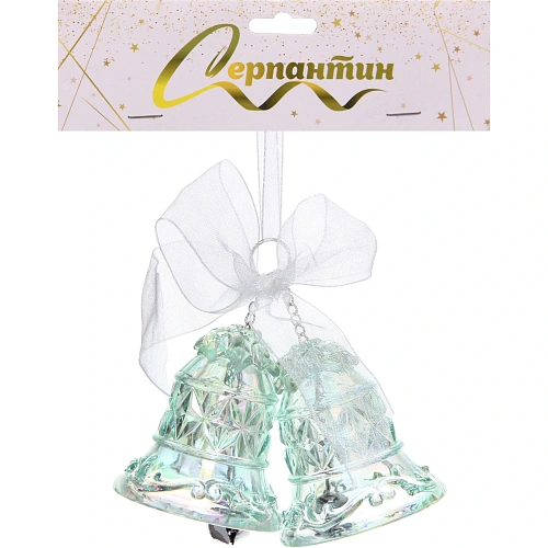 Подвеска Хрустальные колокольчики 510 см, Зелёный_3