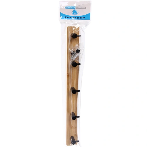 Вешалка настенные ECO 5 крючков, круглые 363 см 5115-5_4